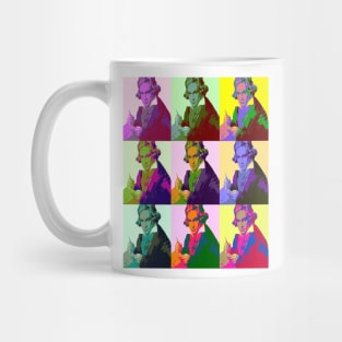 Ludwig Van Beethoven Pop Art Mug